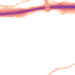 Night-time road noise heatmap for ST3 2AU