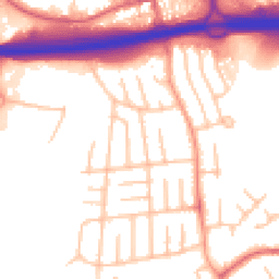 Daytime road noise heatmap for ST3 2DF