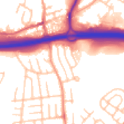 Daytime road noise heatmap for ST3 2DL