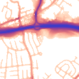 Daytime road noise heatmap for ST3 2DP
