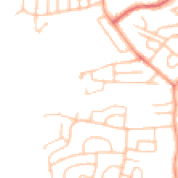 Daytime road noise heatmap for ST3 2NW