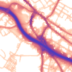 Daytime road noise heatmap for ST3 2PD