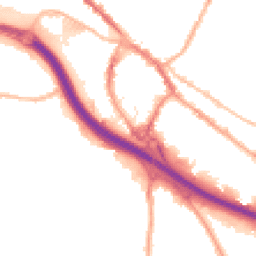 Night-time road noise heatmap for ST3 2PD