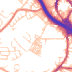 Daytime road noise heatmap for ST3 2QU