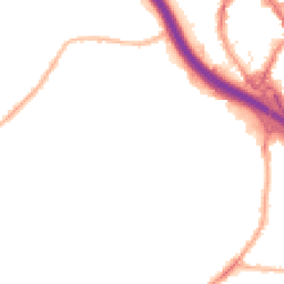 Night-time road noise heatmap for ST3 2QU