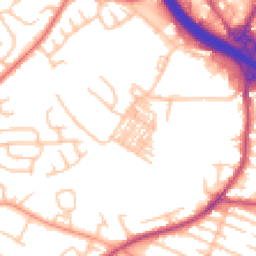 Daytime road noise heatmap for ST3 2RD