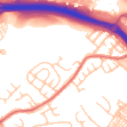 Daytime road noise heatmap for ST3 2SW