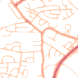 Daytime road noise heatmap for ST3 3AG