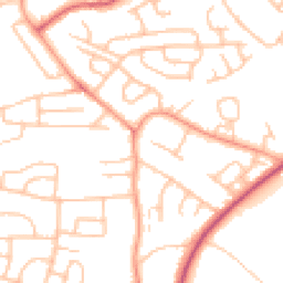 Daytime road noise heatmap for ST3 3AQ