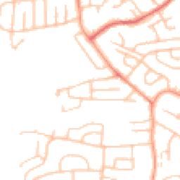 Daytime road noise heatmap for ST3 3AS