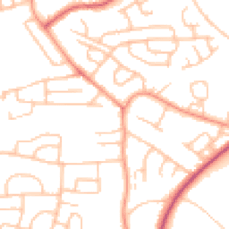 Daytime road noise heatmap for ST3 3BF