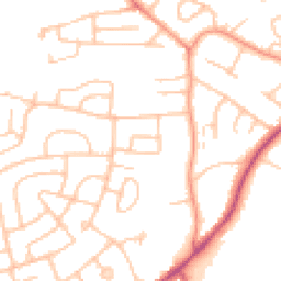 Daytime road noise heatmap for ST3 3ED