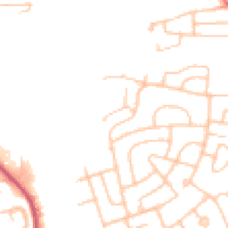 Daytime road noise heatmap for ST3 3HB