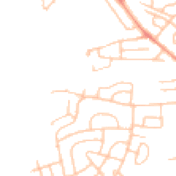 Daytime road noise heatmap for ST3 3HQ