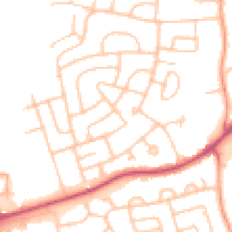Daytime road noise heatmap for ST3 3JY