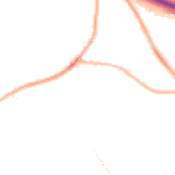 Night-time road noise heatmap for ST3 4HW