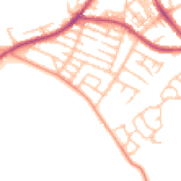 Daytime road noise heatmap for ST3 4PB