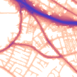 Daytime road noise heatmap for ST3 4PD