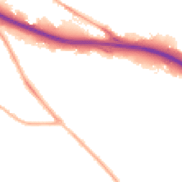 Night-time road noise heatmap for ST3 4RD