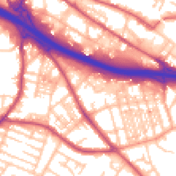 Daytime road noise heatmap for ST3 4SG