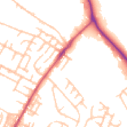 Daytime road noise heatmap for ST3 5BB