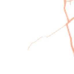 Daytime road noise heatmap for ST3 5BJ