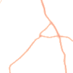Daytime road noise heatmap for ST3 5BQ