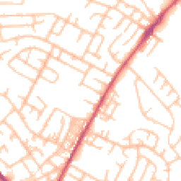Daytime road noise heatmap for ST3 5ED