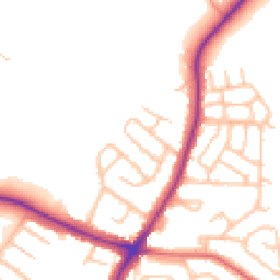 Daytime road noise heatmap for ST3 5HR