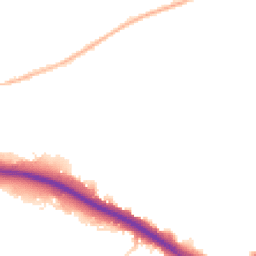 Night-time road noise heatmap for ST3 5JL