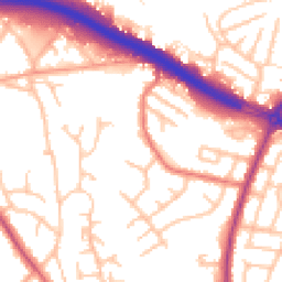 Daytime road noise heatmap for ST3 5NR