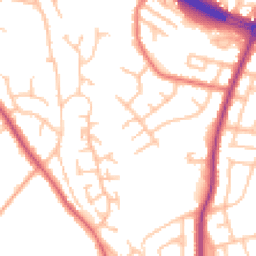Daytime road noise heatmap for ST3 5NS