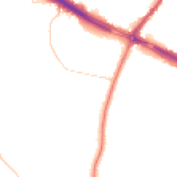 Night-time road noise heatmap for ST3 5PB