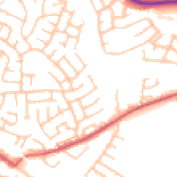 Daytime road noise heatmap for ST3 5UD