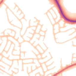 Daytime road noise heatmap for ST3 5YQ