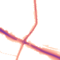 Night-time road noise heatmap for ST3 6AL