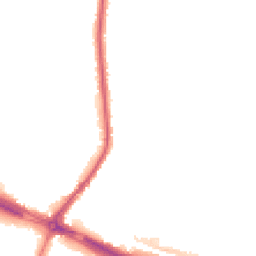 Night-time road noise heatmap for ST3 6BQ