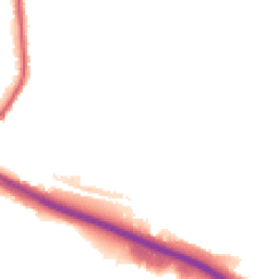 Night-time road noise heatmap for ST3 6EB