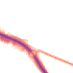 Night-time road noise heatmap for ST3 6HW