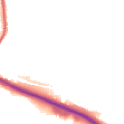 Night-time road noise heatmap for ST3 6JD