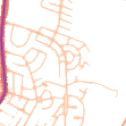 Daytime road noise heatmap for ST3 6LH