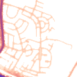 Daytime road noise heatmap for ST3 6LL