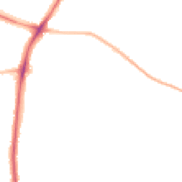 Night-time road noise heatmap for ST3 6NJ