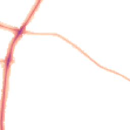 Night-time road noise heatmap for ST3 6NL