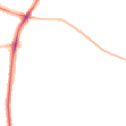 Night-time road noise heatmap for ST3 6NR