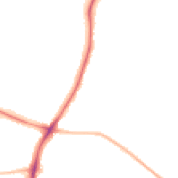 Night-time road noise heatmap for ST3 6PX