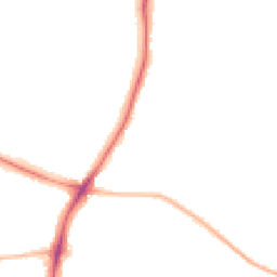 Night-time road noise heatmap for ST3 6PY