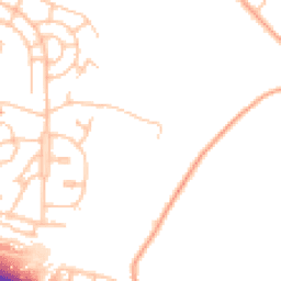 Daytime road noise heatmap for ST3 6SP