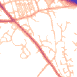 Daytime road noise heatmap for ST3 7ES