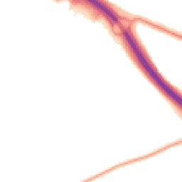 Night-time road noise heatmap for ST3 7RY